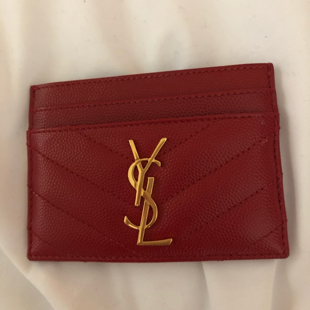Saint Laurent card holder